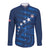 United States Rugby Custom Long Sleeve Button Shirt USA Eagle Go Champions - Wonder Print Shop