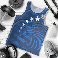 United States Rugby Custom Men Tank Top USA Eagle Go Champions - Wonder Print Shop