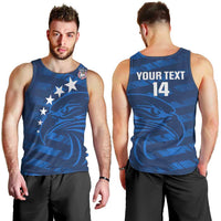 United States Rugby Custom Men Tank Top USA Eagle Go Champions - Wonder Print Shop