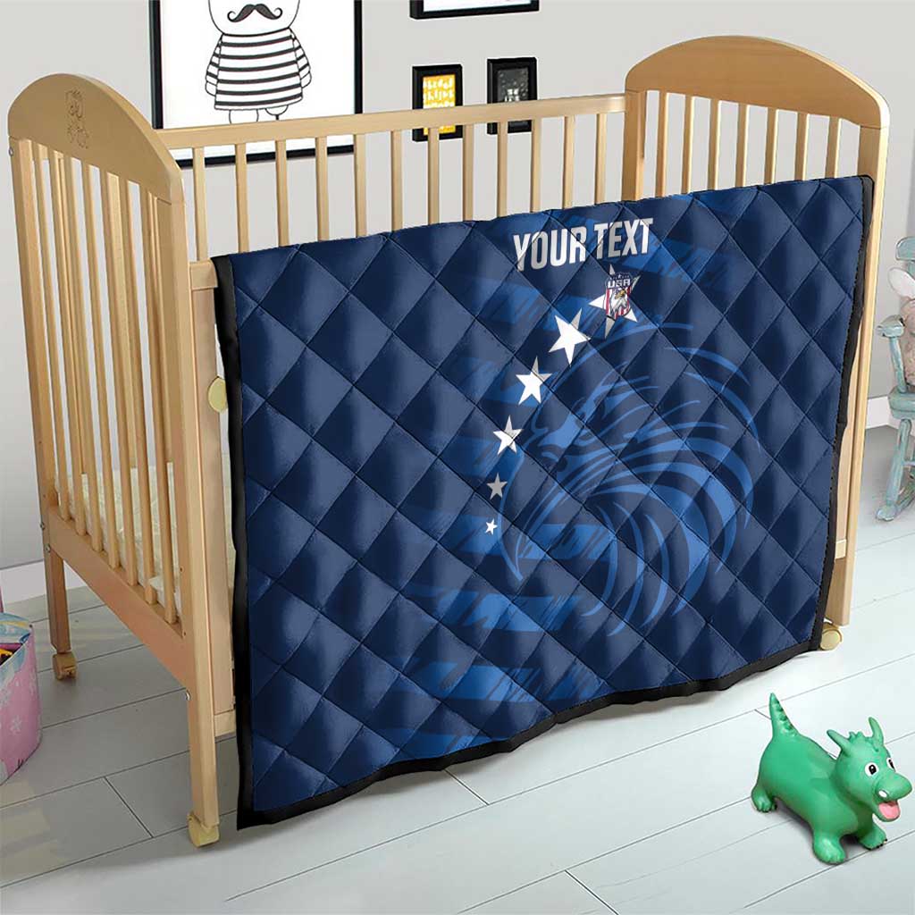 United States Rugby Custom Quilt USA Eagle Go Champions - Wonder Print Shop