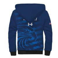 United States Rugby Custom Sherpa Hoodie USA Eagle Go Champions - Wonder Print Shop