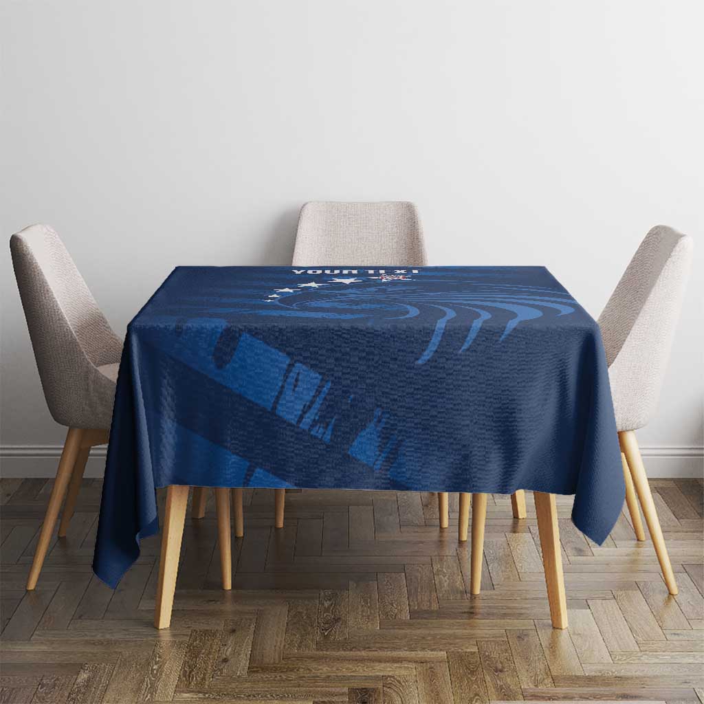United States Rugby Custom Tablecloth USA Eagle Go Champions - Wonder Print Shop