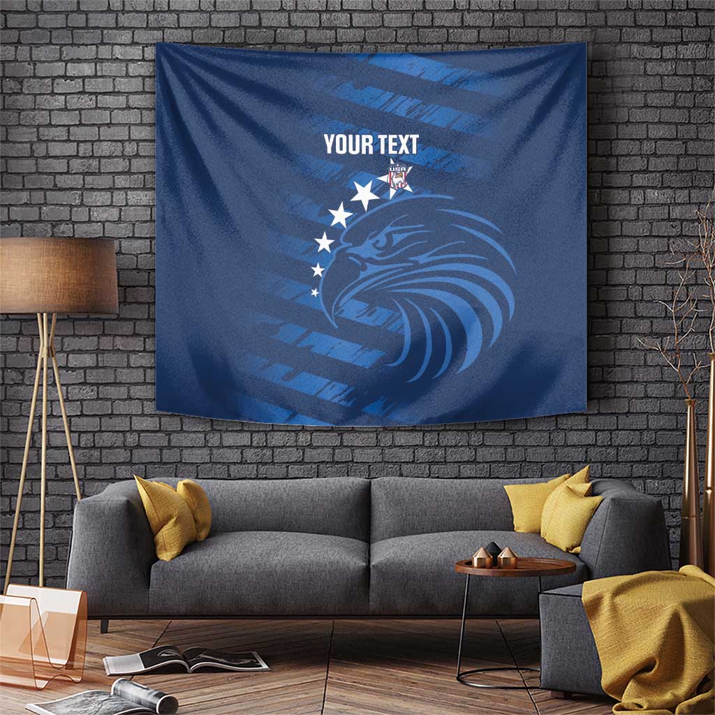 United States Rugby Custom Tapestry USA Eagle Go Champions - Wonder Print Shop