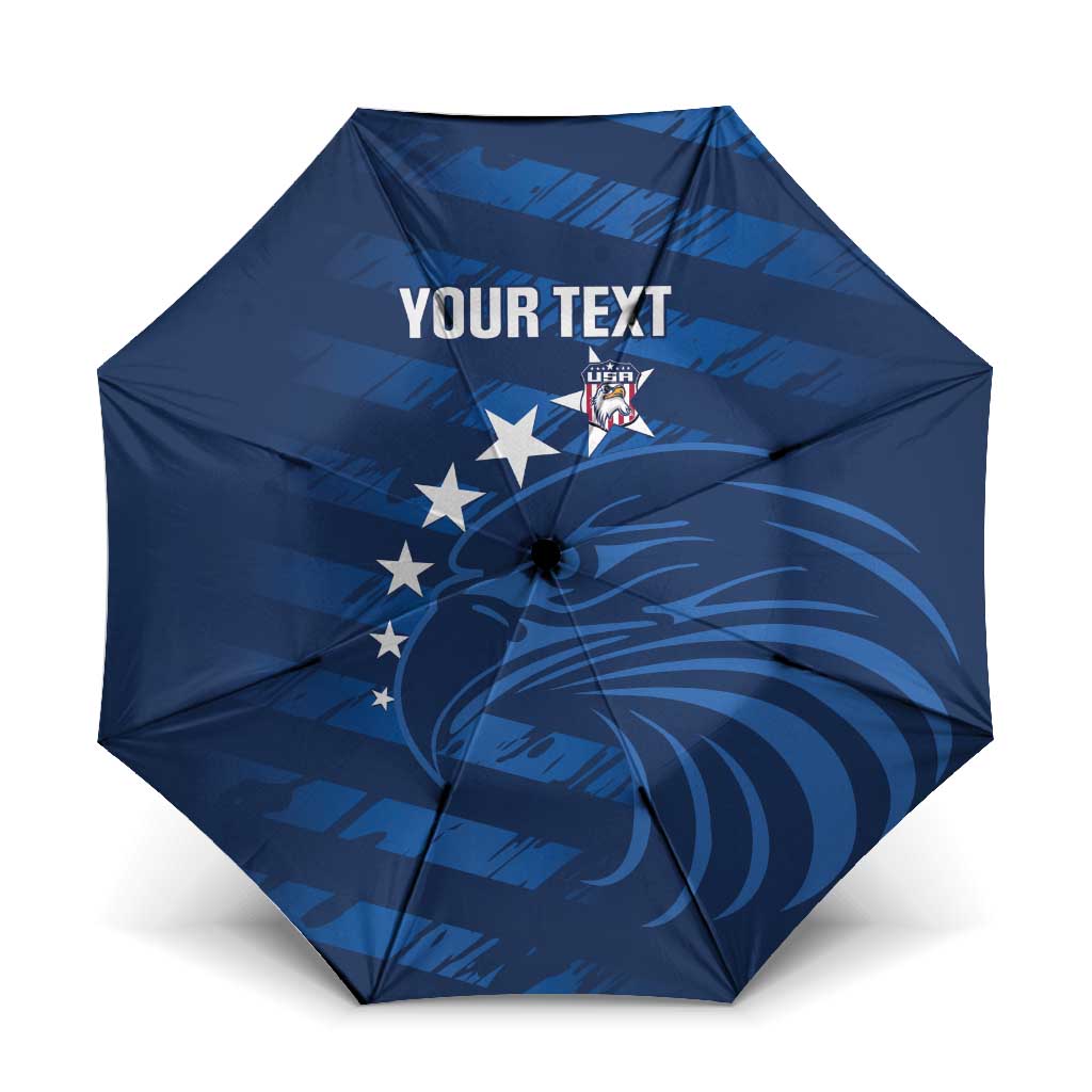 United States Rugby Custom Umbrella USA Eagle Go Champions - Wonder Print Shop