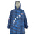 United States Rugby Custom Wearable Blanket Hoodie USA Eagle Go Champions - Wonder Print Shop
