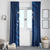 United States Rugby Custom Window Curtain USA Eagle Go Champions - Wonder Print Shop