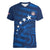 United States Rugby Custom Women V-Neck T-Shirt USA Eagle Go Champions - Wonder Print Shop