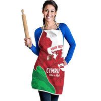 Wales Rugby Custom Apron Go Cymru Yma O Hyd - Wonder Print Shop