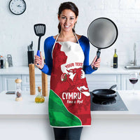 Wales Rugby Custom Apron Go Cymru Yma O Hyd - Wonder Print Shop