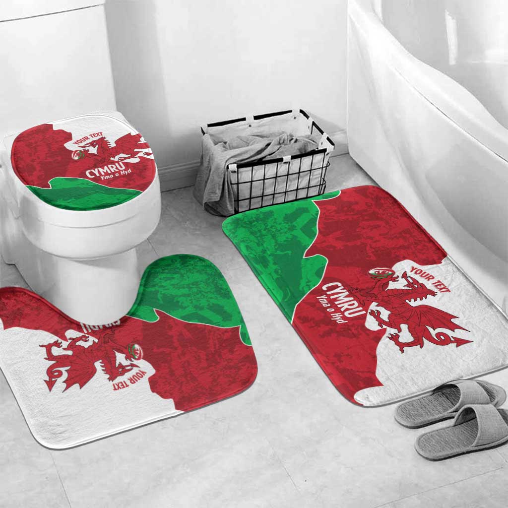 Wales Rugby Custom Bathroom Set Go Cymru Yma O Hyd - Wonder Print Shop