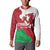 Wales Rugby Custom Button Sweatshirt Go Cymru Yma O Hyd - Wonder Print Shop