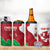 Wales Rugby Custom 4 in 1 Can Cooler Tumbler Go Cymru Yma O Hyd - Wonder Print Shop