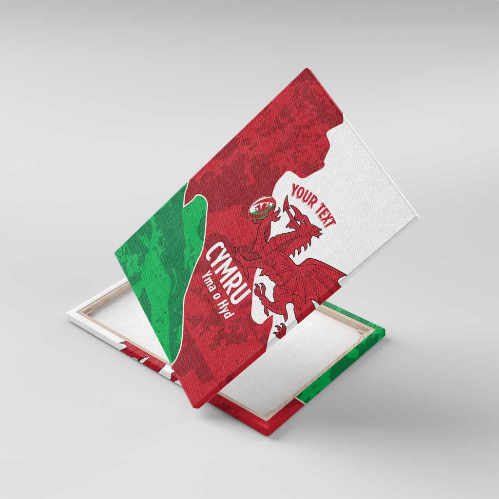 Wales Rugby Custom Canvas Wall Art Go Cymru Yma O Hyd - Wonder Print Shop