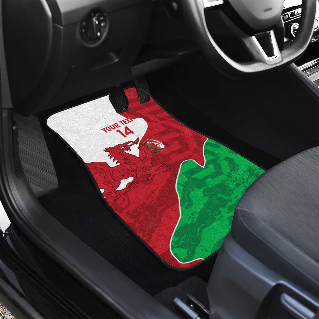 Wales Rugby Custom Car Mats Go Cymru Yma O Hyd - Wonder Print Shop