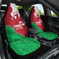 Wales Rugby Custom Car Seat Cover Go Cymru Yma O Hyd - Wonder Print Shop