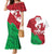 Wales Rugby Custom Couples Matching Mermaid Dress and Hawaiian Shirt Go Cymru Yma O Hyd - Wonder Print Shop