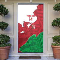 Wales Rugby Custom Door Cover Go Cymru Yma O Hyd - Wonder Print Shop