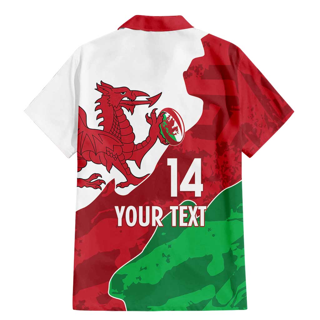 Wales Rugby Custom Family Matching Mermaid Dress and Hawaiian Shirt Go Cymru Yma O Hyd - Wonder Print Shop