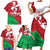 Wales Rugby Custom Family Matching Short Sleeve Bodycon Dress and Hawaiian Shirt Go Cymru Yma O Hyd - Wonder Print Shop