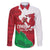 Wales Rugby Custom Family Matching Summer Maxi Dress and Hawaiian Shirt Go Cymru Yma O Hyd - Wonder Print Shop