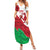 Wales Rugby Custom Family Matching Summer Maxi Dress and Hawaiian Shirt Go Cymru Yma O Hyd - Wonder Print Shop