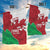 Wales Rugby Custom Garden Flag Go Cymru Yma O Hyd - Wonder Print Shop