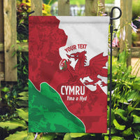 Wales Rugby Custom Garden Flag Go Cymru Yma O Hyd - Wonder Print Shop