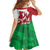 Wales Rugby Custom Kid Short Sleeve Dress Go Cymru Yma O Hyd - Wonder Print Shop