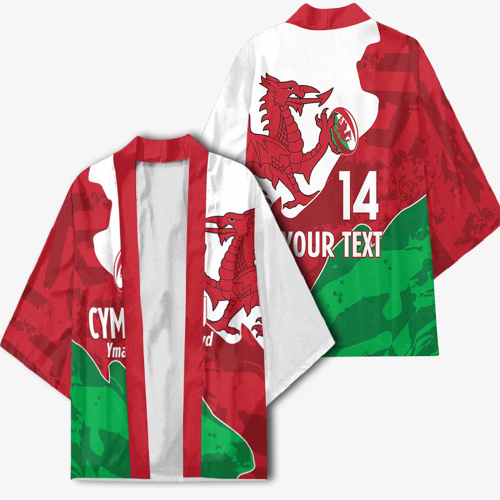 Wales Rugby Custom Kimono Go Cymru Yma O Hyd - Wonder Print Shop