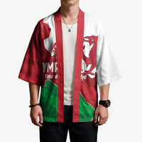 Wales Rugby Custom Kimono Go Cymru Yma O Hyd - Wonder Print Shop