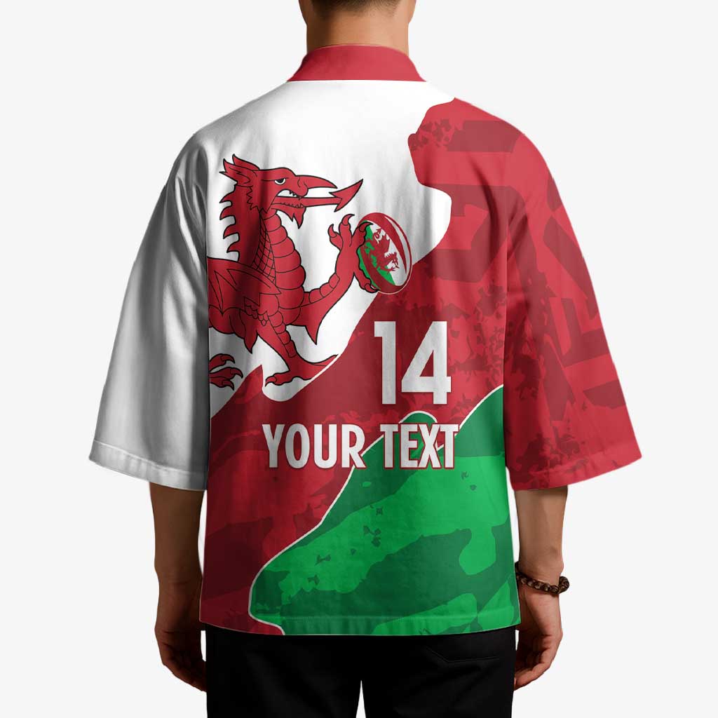 Wales Rugby Custom Kimono Go Cymru Yma O Hyd - Wonder Print Shop