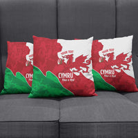 Wales Rugby Custom Pillow Cover Go Cymru Yma O Hyd - Wonder Print Shop