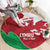 Wales Rugby Custom Round Carpet Go Cymru Yma O Hyd - Wonder Print Shop