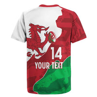 Wales Rugby Custom Rugby Jersey Go Cymru Yma O Hyd - Wonder Print Shop