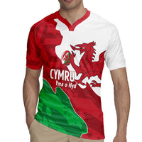 Wales Rugby Custom Rugby Jersey Go Cymru Yma O Hyd - Wonder Print Shop
