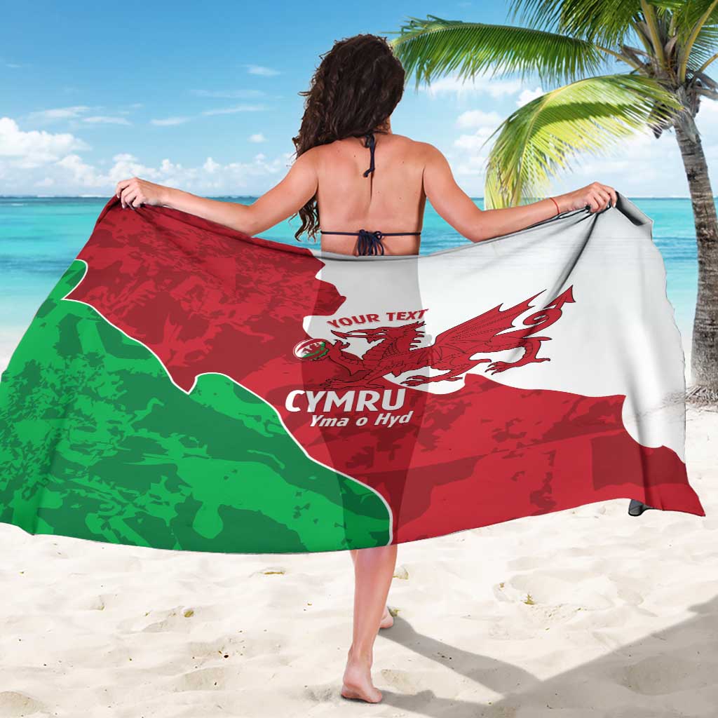 Wales Rugby Custom Sarong Go Cymru Yma O Hyd - Wonder Print Shop