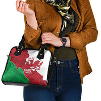Wales Rugby Custom Shoulder Handbag Go Cymru Yma O Hyd - Wonder Print Shop