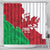Wales Rugby Custom Shower Curtain Go Cymru Yma O Hyd - Wonder Print Shop