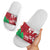 Wales Rugby Custom Slide Sandals Go Cymru Yma O Hyd - Wonder Print Shop