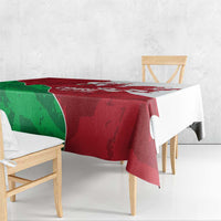 Wales Rugby Custom Tablecloth Go Cymru Yma O Hyd - Wonder Print Shop