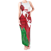 Wales Rugby Custom Tank Maxi Dress Go Cymru Yma O Hyd - Wonder Print Shop