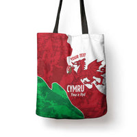 Wales Rugby Custom Tote Bag Go Cymru Yma O Hyd - Wonder Print Shop