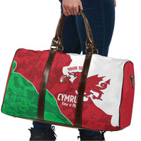 Wales Rugby Custom Travel Bag Go Cymru Yma O Hyd - Wonder Print Shop