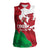 Wales Rugby Custom Women Sleeveless Polo Shirt Go Cymru Yma O Hyd - Wonder Print Shop