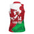 Wales Rugby Custom Women Sleeveless Polo Shirt Go Cymru Yma O Hyd - Wonder Print Shop