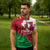 Wales Rugby Custom Zipper Polo Shirt Go Cymru Yma O Hyd - Wonder Print Shop