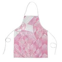 Scotland Rugby Custom Apron Go Scottish Thistle Pink Version - Wonder Print Shop