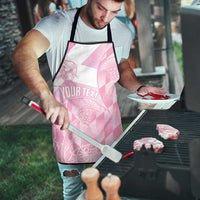 Scotland Rugby Custom Apron Go Scottish Thistle Pink Version - Wonder Print Shop