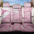 Scotland Rugby Custom Back Car Seat Cover Go Scottish Thistle Pink Version - Wonder Print Shop