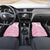 Scotland Rugby Custom Car Mats Go Scottish Thistle Pink Version - Wonder Print Shop